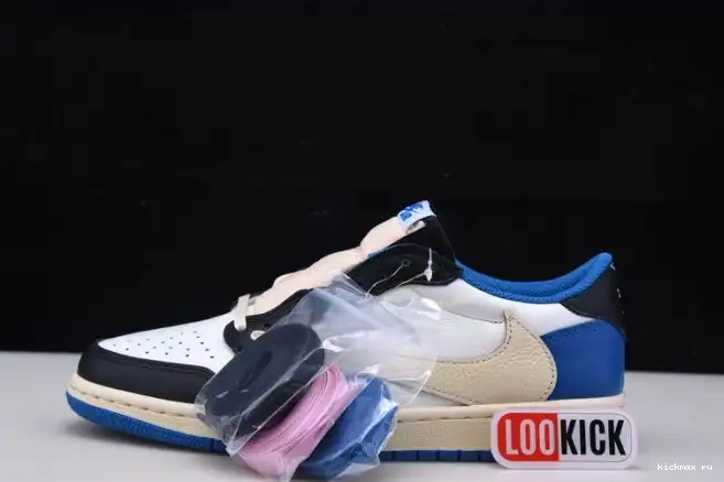 Rep Design DM7866-140 x Scott Travis Air Fragment x Jordan Retro 1 Low 0613